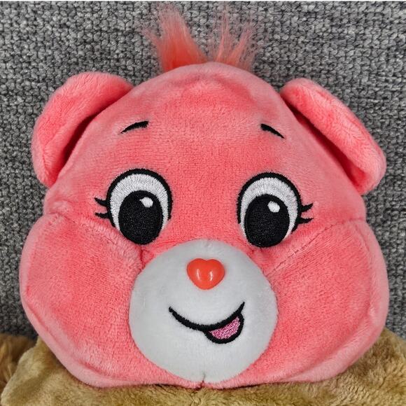 CARE BEARS PINK PLUSH W/ SQUIRREL COSTUME – UNLOCK THE MAGIC 2021 FOREST FRIEND - Picture 3 of 10